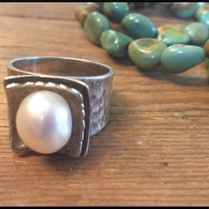 Silpada Pearl Ring 8